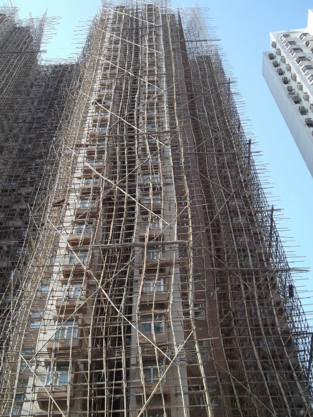 Bamboo-scaffolding-Hong-Kong-asian-interior-design